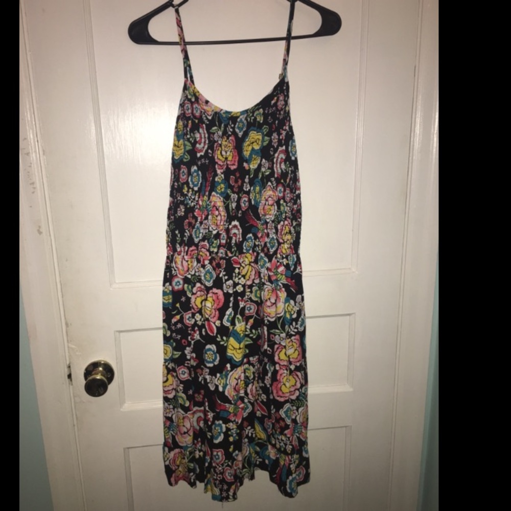 Black Floral Dress